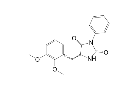 5-(2,3-dimethoxybenzylidene)-3-phenylhydantoin