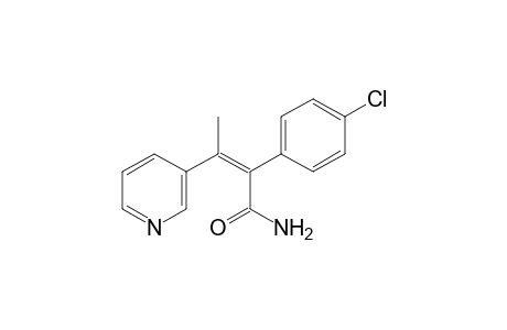 trans-alpha-[p-(CHLOROPHENYL)-3-PYRIDINEACRYLAMIDE
