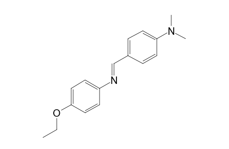 N-[p-(dimethylamino)benzylidene]-p-phenetidine