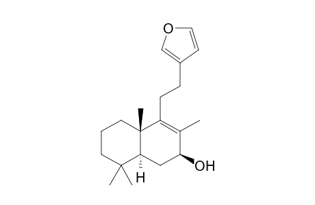 (2S,4aS,8aS)-4-[2-(3-furyl)ethyl]-3,4a,8,8-tetramethyl-1,2,5,6,7,8a-hexahydronaphthalen-2-ol