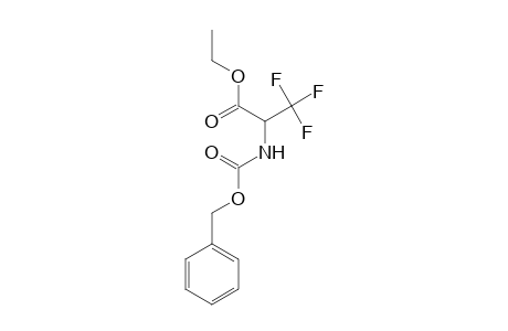 Ethyl 2-([(benzyloxy)carbonyl]amino)-3,3,3-trifluoropropanoate