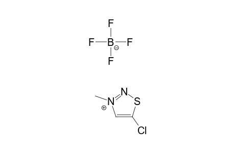 5-CHLORO-3-METHYL-1,2,3-THIOADIAZOLIUM-TETRAFLUOROBORATE