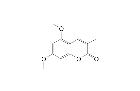 5,7-dimethoxy-3-methylcoumarin