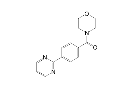 morpholino(4-(pyrimidin-2-yl)phenyl)methanone