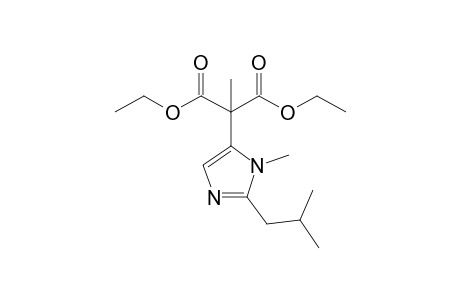 2-(2-isobutyl-3-methyl-imidazol-4-yl)-2-methyl-malonic acid diethyl ester