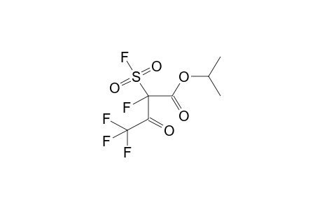 ISOPROPYL (TRIFLUOROACETYL)FLUOROSULPHONYLFLUOROACETATE