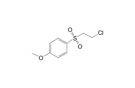 Benzene, 1-[(2-chloroethyl)sulfonyl]-4-methoxy-