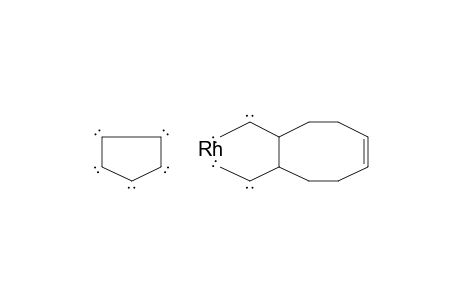 Rhodium, cyclopentadienyl-cis-5,6-divinylcyclooctene