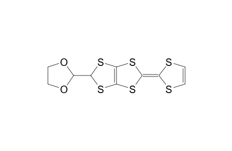 [(1,3-Dioxanediyl-2-yl)methylidynedithio]tetrathiotetrathiafulvalene