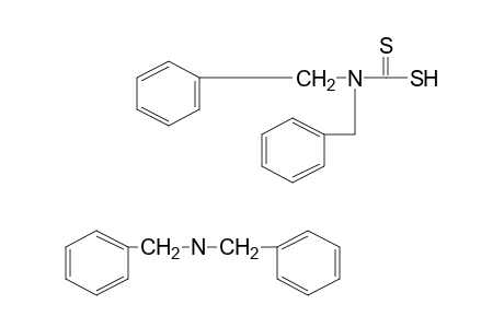 DIBENZYLDITHIOCARBAMIC ACID, COMPOUND WITH DIBENZYLAMINE (1:1)