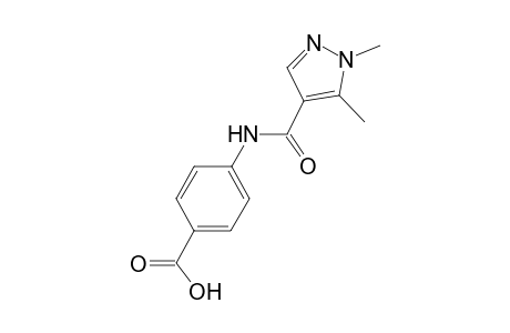 4-{[(1,5-dimethyl-1H-pyrazol-4-yl)carbonyl]amino}benzoic acid