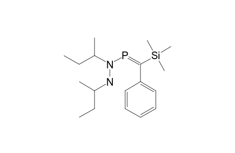 [1,2-BIS-(1-METHYLPROPYL)-HYDRAZINO]-[PHENYL-(TRIMETHYLSILYL)-METHYLEN]-PHOSPHANE,ISOMER-#1