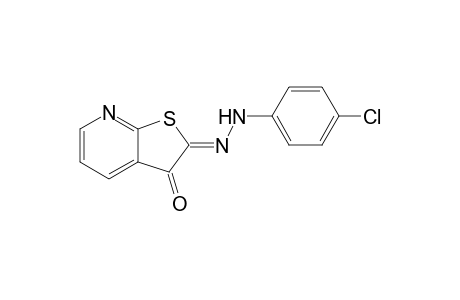 2-(4-CHLOROPHENYLHYDRAZONO)-3-OXOTHIENO-[2,3-B]-PYRIDINE