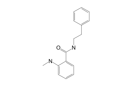 o-(methylamino)-N-phenethylbenzamide