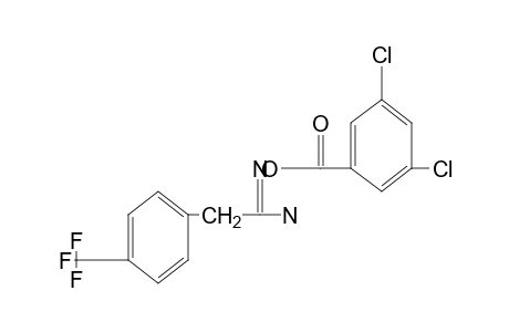 O-(3,5-dichlorobenzoyl)-2-(alpha,alpha,alpha-trifluoro-p-tolyl)acetamidoxime