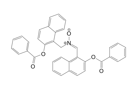 2-Benzoyloxy-1-[N-(2-benzoyloxy-1-naphthylmethylen)aminomethyl]-naphthalene-N-oxide