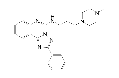 [1,2,4]triazolo[1,5-c]quinazolin-5-amine, N-[3-(4-methyl-1-piperazinyl)propyl]-2-phenyl-
