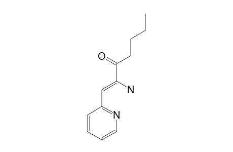 (Z)-2-AMINO-1-(PYRIDIN-2-YL)-HEPT-1-EN-3-ONE