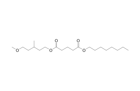 Glutaric acid, 5-methoxy-3-methylpentyl octyl ester