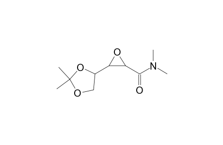 (2R,3S,4R)-N,N-Dimethyl-2,3-epoxy-4,5-O-isopropylidene-4,5-dihydroxy-pentanoamide