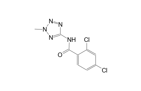 2,4-dichloro-N-(2-methyl-2H-tetraazol-5-yl)benzamide