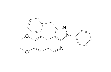 1-Benzyl-7,8-dimethoxy-3-phenyl-3H-pyrazolo[3,4-c]isoquinoline