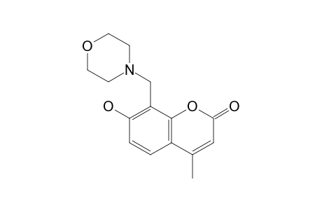 7-hydroxy-4-methyl-8-(morpholinomethyl)coumarin