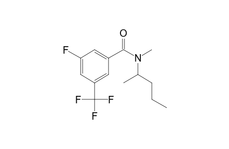 Benzamide, 3-fluoro-5-trifluoromethyl-N-(2-pentyl)-N-methyl-