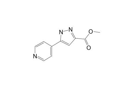 1H-Pyrazole-3-carboxylic acid, 5-(4-pyridinyl)-, methyl ester