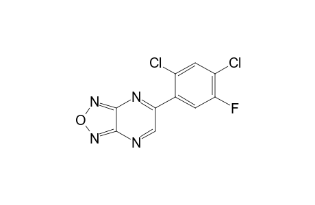 5-(2,4-Dichloro-5-fluorophenyl)[1,2,5]oxadiazolo[3,4-b]pyrazine