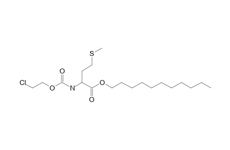 L-Methionine, N-(2-chloroethoxycarbonyl)-, undecyl ester