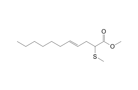 Methyl 2-methylthio-4-undecenoate