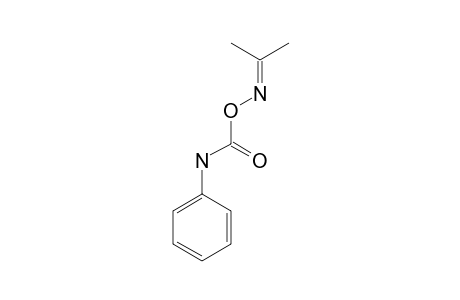 acetone, O-(phenylcarbamoyl)oxime