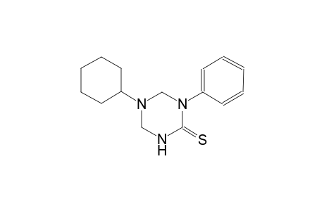 5-cyclohexyl-1-phenyltetrahydro-1,3,5-triazine-2(1H)-thione