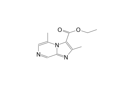 3-ETHOXYCARBONYL-2,5-DIMETHYLIMIDAZO-[1,2-A]-PYRAZINE