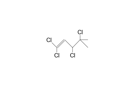 4-Methyl-1,1,3,4-tetrachloro-1-pentene