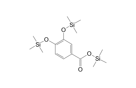 Benzoic acid,3,4-bis[(trimethylsilyl)oxy]-,trimethylsilyl ester