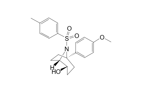 (1S,2S,5R)-5-(4-Methoxyphenyl)-8-tosyl-8-azabicyclo[3.2.1]octan-2-ol