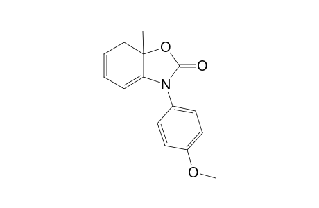 3-(4-Methoxyphenyl)-7a-methyl-7,7a-dihydrobenzo[d]oxazol-2(3H)-one