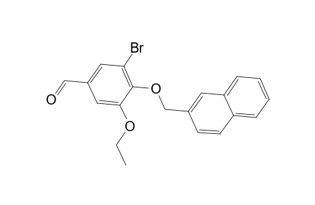 3-Bromo-5-ethoxy-4-(2-naphthylmethoxy)benzaldehyde