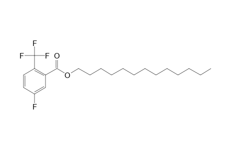 5-Fluoro-2-trifluoromethylbenzoic acid, tridecyl ester