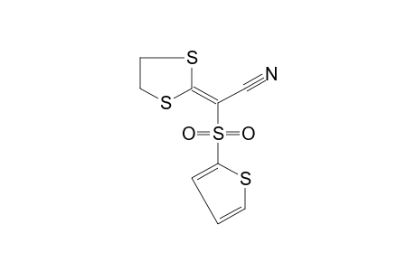 alpha-[(2-thienyl)sulfonyl]-1,3-dithiolane, delta square, alpha-acetonitrile