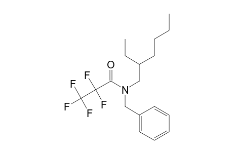 Pentafluoropropionamide, N-benzyl-N-(2-ethylhexyl)-