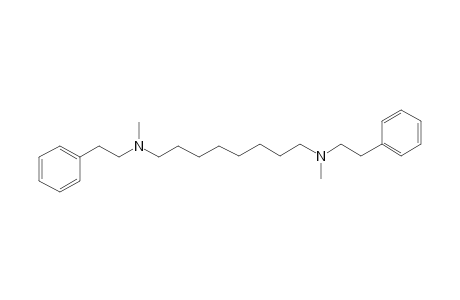 N,N'-Dimethyl-N,N'-di[2-phenylethyl]-N-octylene-1,8-diamine