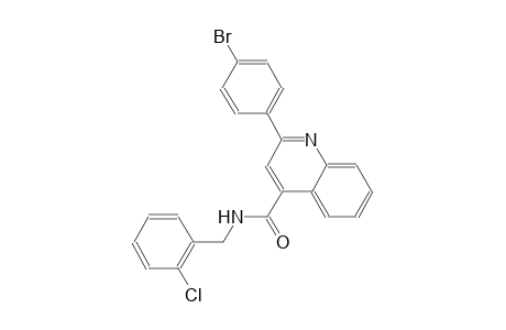 2-(4-bromophenyl)-N-(2-chlorobenzyl)-4-quinolinecarboxamide