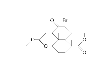 Dimethyl-7.alpha.-bromo-8-oxo-13,14,15,16,17-pentanorlabdane-12,19-dioate