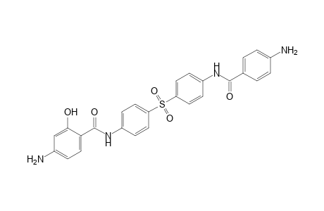 4-Amino-4'-[4-(p-aminobenzamido)phenylsulfonyl]salicylanilide