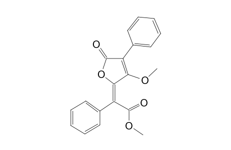 .Delta.2(5H),.alpha.-furanacetic acid, 3-methoxy-5-oxo-.alpha.,4-diphenyl-, methyl ester, (E)-