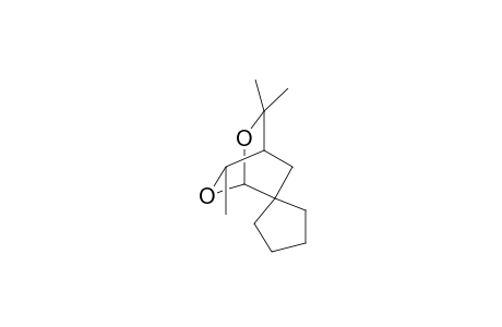 3,3,5-Trimethyl-2,6-dioxaspiro[bicyclo[2.2.2]octane-7,1'-cyclopentane]