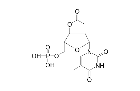 3'-ACETYLDEOXYTHYMIDINE, 5'-PHOSPHATE